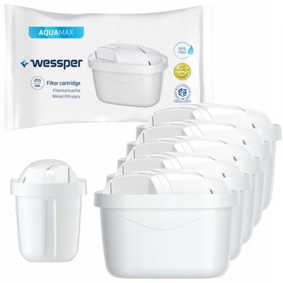 6x FILTR WESSPER UNIMAX AQUAMAXX BRITA DAFI MAXTRA