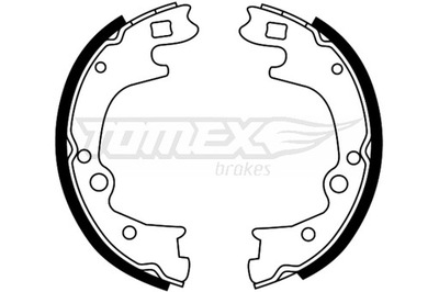 КОЛОДКИ ТОРМОЗНЫЕ TOMEX BRAKES TX 22-49