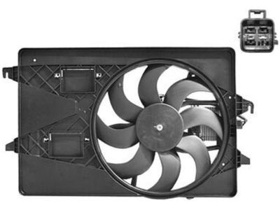 Van wezel 1828747 вентилятор, охолодження двигуна фото №1