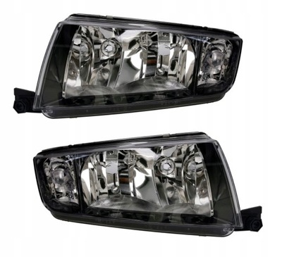 Skoda fabia комплект лампа передних фары l+p фото №1