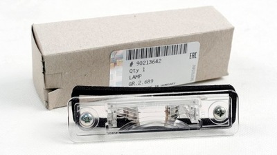 Лампа подсветка номерного знака rej opel vectra omega фото №1