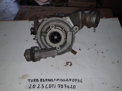 Турбонагнітач renault nissan opel 2.0 2.3 cdti 787620 фото №1