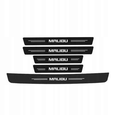 5 PCS. STICKER SILL CAR DO CHEVROLET MALIBU  