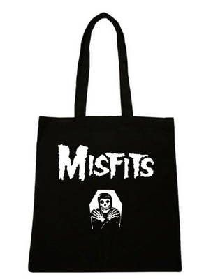 TORBA ECO MISFITS HORROR PUNK czarna