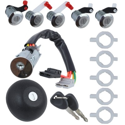 Вкладыши замка замок зажигания крышка nissan interstar 02- фото №1