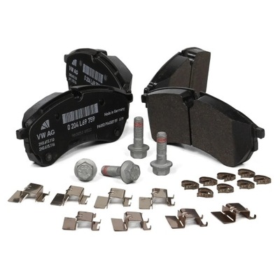 Гальмівні колодки гальмівні перед оригінальний номер vw crafter ii фото №1