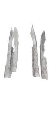 Накладки пороговые левая land rover freelander фото №1