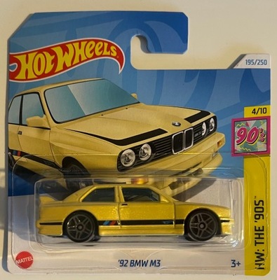 Hot Wheels 1991 BMW M3 - 12742037947 - oficjalne archiwum Allegro