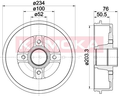 BEBEN DE FRENADO NISSAN MICRA 03-  