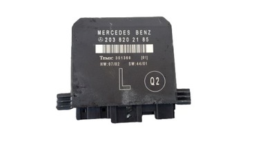 Mercedes w203 модуль дверь левый задняя 2038202185 фото №1