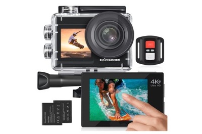 Kamera sportowa EXPROTREK 4K UHD 20 MP WI-FI wodoszczelna obudowa