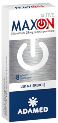 Maxon Active 25 mg lek na potencję erekcja 8 tab.