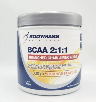 BODYMASS BCAA 2:1:1 AMINOKWAS 300G