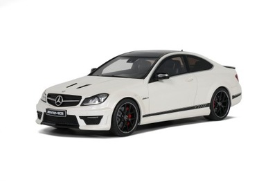 Mercedes-Benz C63 AMG W204 Edition 507 White GT899 GT Spirit 1:18