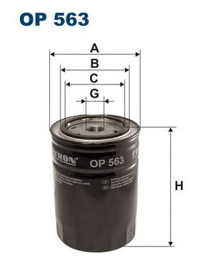 FILTRAS ALYVOS FILTRON OP 563 ALFA 6 