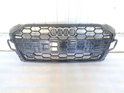 Решётка радиатора бампера хром audi a5 8w6 lift 8w6853651be фото №1