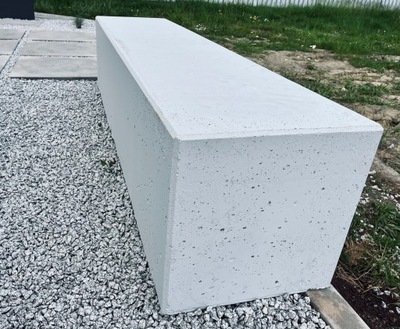 Siedzisko betonowe Ławka betonowa 200x50x50cm