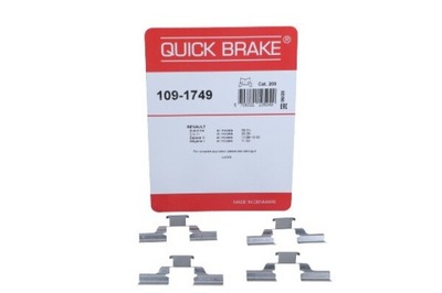 JUEGO DE MONTAJE QUICK BRAKE 109-1749  