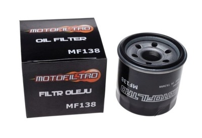 ФІЛЬТР МАСЛА MF138 (HF138) MOTOФІЛЬТРO 16510-06B00