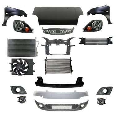 Ford fiesta lift jhs 2005-2008 kompletny перед pas фото №1