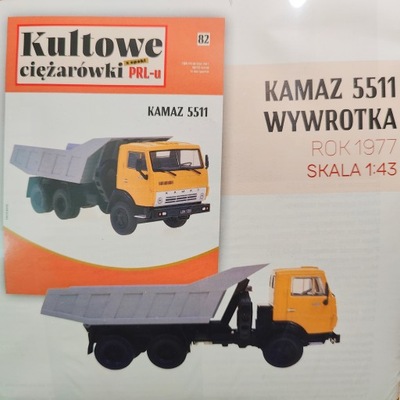 Kultowe Ciężarówki z PRL 82 Kamaz 5511 Wywrotka