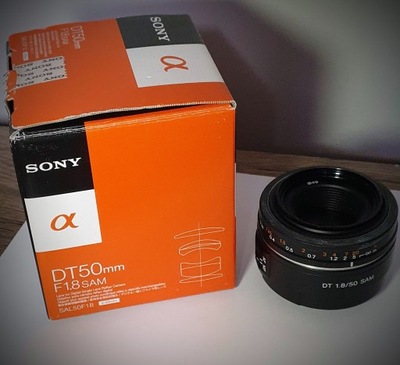 Obiektyw Sony E FE 50mm F1.8