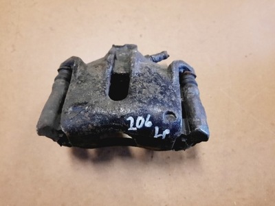 Peugeot 206 kompletny суппорт тормозной левый передний перед фото №1