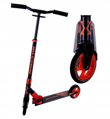 SKŁADANA HULAJNOGA orange HD145 ABEC7 NILS EXTREME