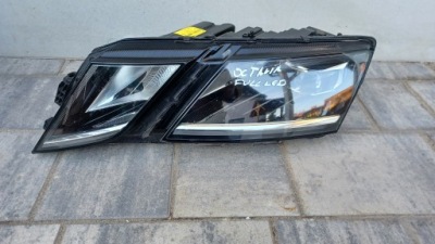 Skoda octavia iii lift full led лампа левая перед фото №1