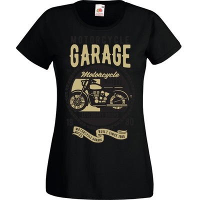Koszulka motocykl motor motocyklista sport L czarn
