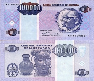 # ANGOLA - 100000 ESCUDOS - 1995 - P-139 - UNC