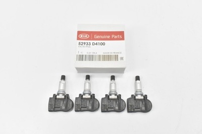 4X SENSOR DE PRESIÓN NEUMÁTICOS TPMS 52933-D4100 IONIQ KONA SANTA FE VELOSTER  