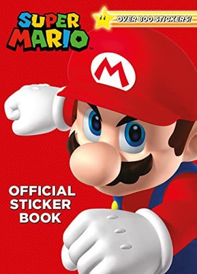 SUPER MARIO OFFICIAL STICKER BOOK - Nintendo (KSIĄŻKA)