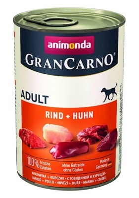 Animonda GranCarno Wołowina Kurczak 400 g