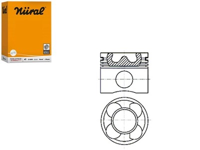 PISTÓN DEL MOTOR JUEGO Z PIERSC JUEGO Z PIERSCIENIAMI OPEL FM NURAL NURAL  