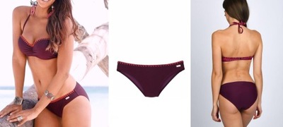 BUFFALO BIKINI W KOLORZE OBERŻYNY 38 DÓŁ SZYDEŁKO