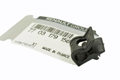 Оригинальная клипса опоры стержень капот renault clio v clio 6 оригинальный номер 7703179156 фото №1
