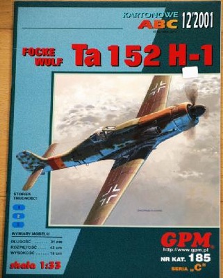 GPM 185 Focke Wulf Ta 152 H-1