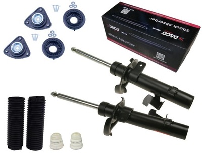 Daco 2 амортизатори подушки безпеки захист i відбійники focus ii c-max mazda 3 5 volvo фото №1