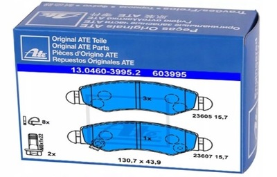 Гальмівні колодки гальмівні do suzuki wagon r+ 1.0 1.2 1.3 фото №1