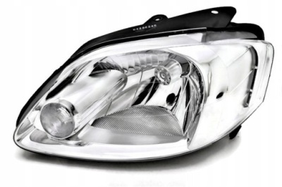 Vw fox 6 05- лампа фара лівий новий depo ^ фото №1