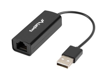 Karta sieciowa Lanberg USB 2.0 1X RJ45 100MB NC-0100-01