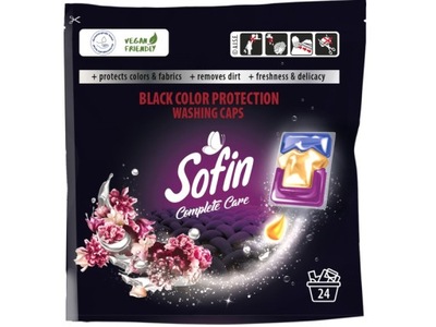 Kapsułki do prania SOFIN Complete Care Black Color