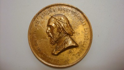 Medal Mikołaj Zaklika z Międzygórza, kancerz wielki koronny 1893 rzadki