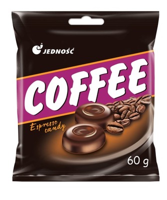 Cukierki Coffee karmelki Kawowe o smaku espresso g