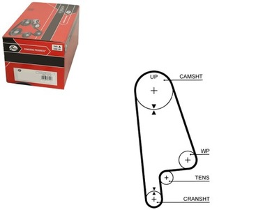 Ремінь розподільного валу honda concerto 1.6 i 16v hw. ma фото №1