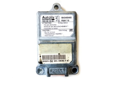 Датчик ударний peugeot 206 9643400480 фото №1