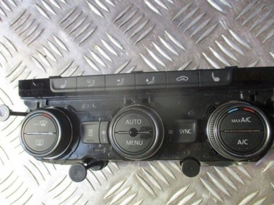 Климатроник 5g0, 5g0907044dq, vw t-roc, обогреватель фото №1