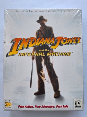Indiana Jones and the Infernal Machine BIG BOX Pc Nowy Folia UNIKAT