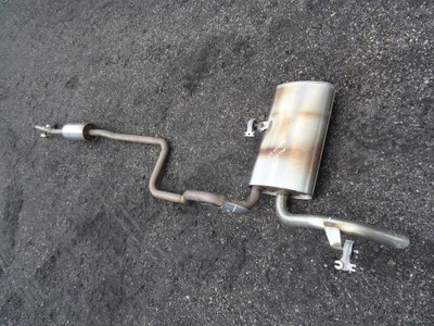 Выхлоп гаситель 1.2 thp citroen c5 aircross фото №1